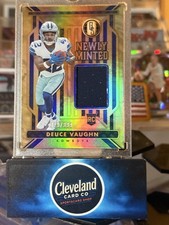 2023 PANINI GOLD STANDARD #NM-8 NEWLY MINTED DEUCE VAUGHN (RC/MEM) /399
