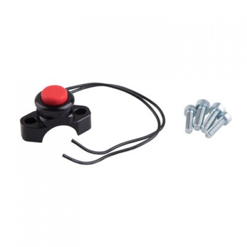 Ride Engineering Billet Engine Kill/Start Switch Black mx-ks00b-as