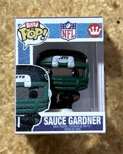 Funko Bitty POP! Sauce Gardner New York Jets Colts NFL Football Mini-Figure
