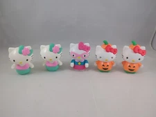 Hello Kitty McDonald's Happy Meal Toy 5pc Lot Collectible Figures Sanrio 2019