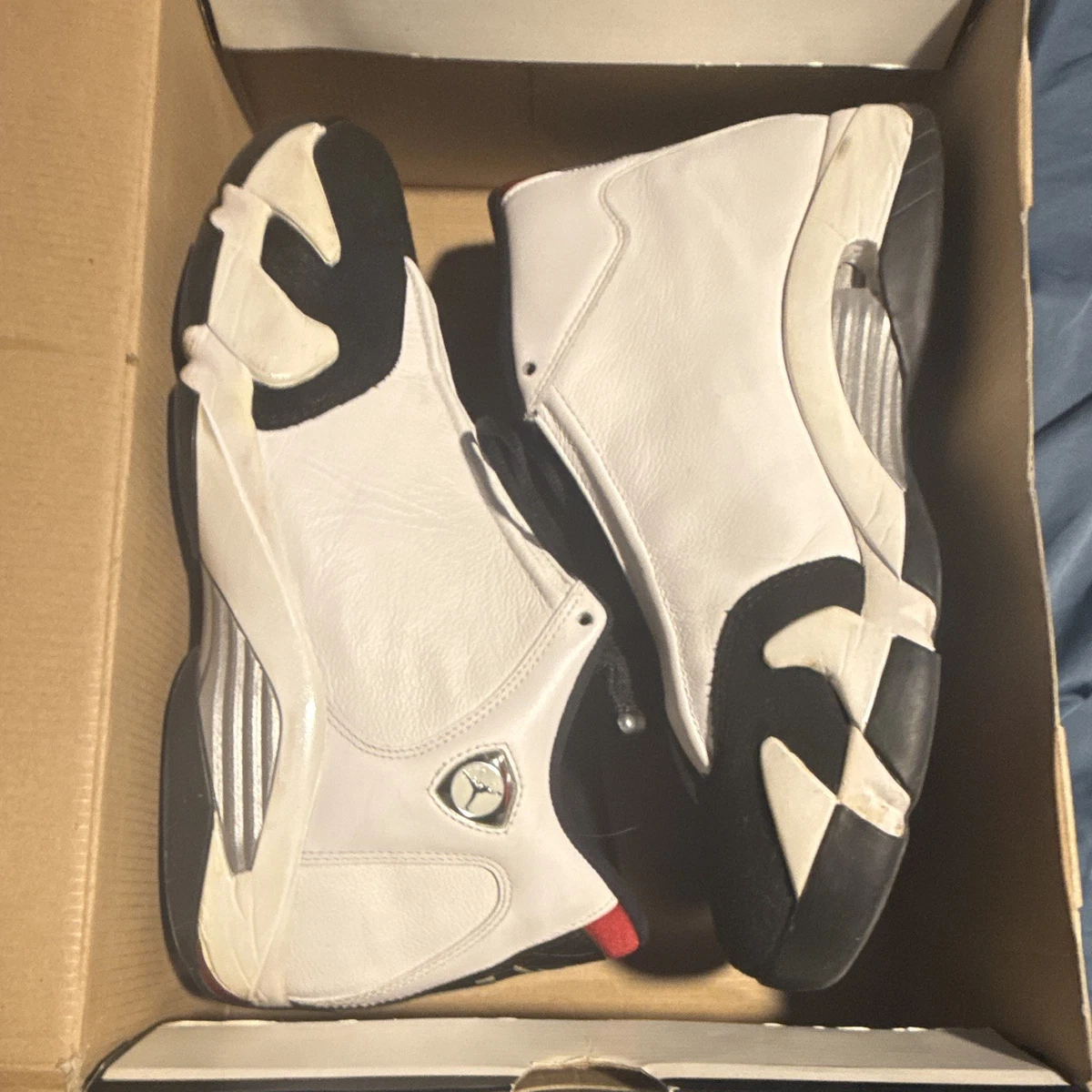 Jordan 14 Retro 2014 Black Toe for Sale | Authenticity Guaranteed