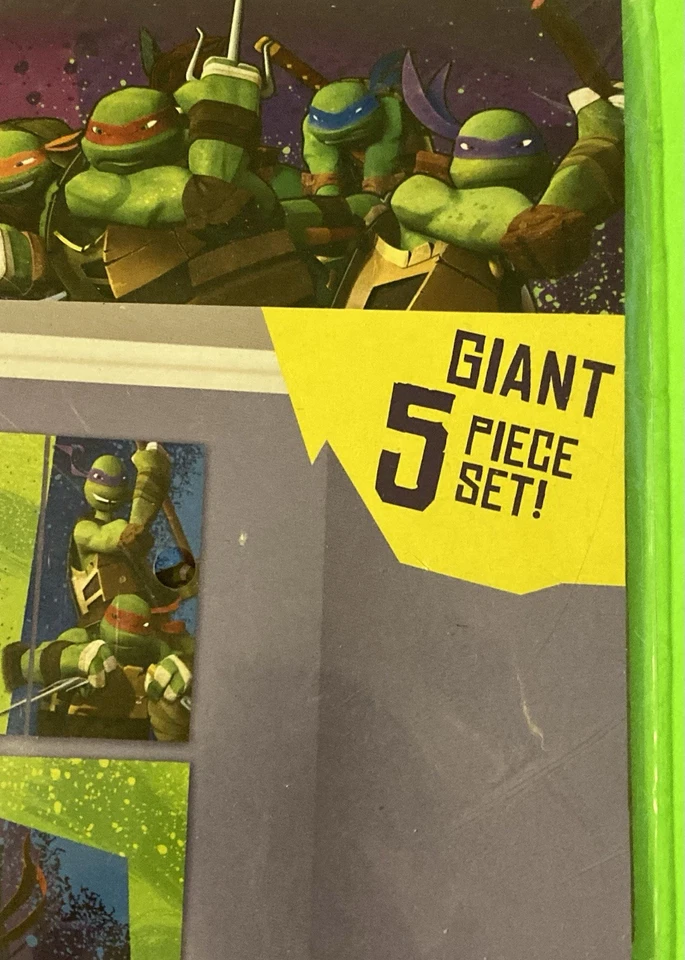 Teenage Mutant Ninja Turtles TMNT Giant Scene Setter Wall Decor Kit Unopened NEW - Image 3 of 4