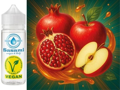 Ruby Pomegranate - Granatapfel Apfel Aroma Konzentrat - Vegan - Sasami - 10ml