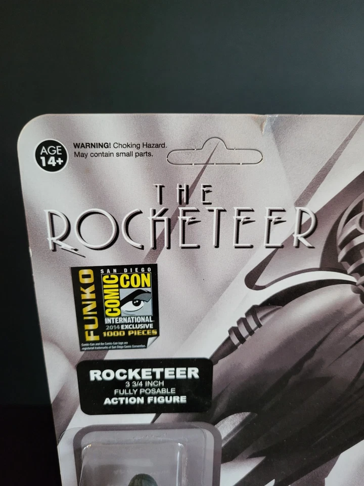The Rocketeer/1000 LE SDCC 2014 3,75" SUPER 7 Reacción NUEVO Foto 2 de 3