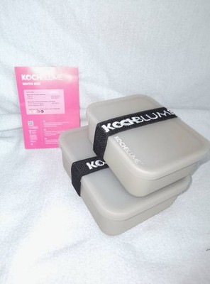 Bento Box 2er Set backen gefrieren transportieren Mikrowelle Brotdose flexibel