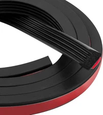 326A0004 Tonneau Cover Bulkhead Seal 3/5 in x 65 in, Truck Bed Black 