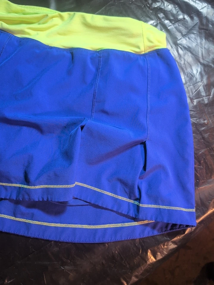 Pantalón corto deportivo Kyodan para mujer talla mediana azul golf tenis deportivo atletismo Foto 3 de 4