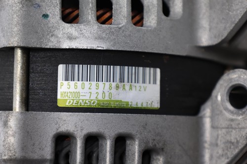 2016 - 2020 DODGE DURANGO ALTERNATOR GENERATOR 12V 180AMP OEM 56029789AA - Picture 9 of 10