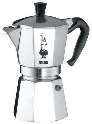 Stovetop Espresso Maker 9 Cups (14 Oz) Aluminium - Makes Real Italian Coffee
