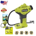 Ryobi 18V ONE+ Cordless Inflator Body - Fast Tire Inflation, 50cm Hose