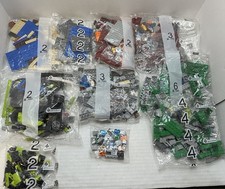 Random Lot Of Unopened Lego Set Bags And Manuals