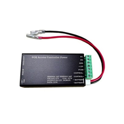 Efficient POE Power Source for Security Access Controls 48V Input to 12.6V 3A