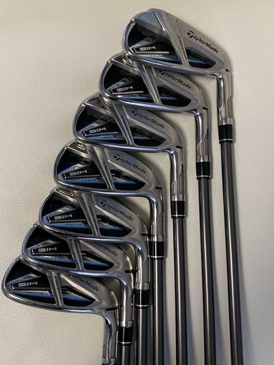 TaylorMade SIM MAX Iron Set 5-SW 8-Piece Stiff Flex #103 604570