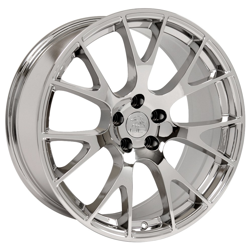 Chrome Wheel 20x9 Hellcat Style for 2006-2017 Dodge Charger | eBay