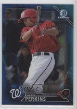 2016 Bowman Chrome Prospects Blue Refractor 53/150 Blake Perkins #BCP228 i5q