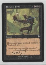 Reckless Spite Magic: Invasion #121 2000
