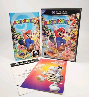 Mario Party 7 Nintendo GameCube Authentic Original Case Manual Inserts NO DISC