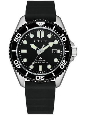 CITIZEN PROMASTER Marine Eco-Drive Diver 200m Sapphire Black Watch BN0266-07E