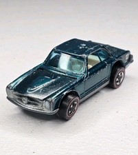 Hotwheels Redline Mercedes Benz 280sl Aqua W White Interior Vintage Original Hotwheels Redline Mercedes Benz 280sl Aqua W White Interior Vintage Original