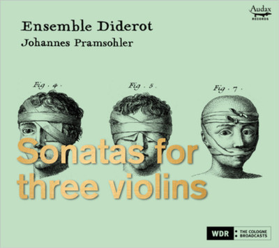 Johann Sommer Johannes Pramsohler/Ensemble Diderot: Sonatas for Three Violi (CD)
