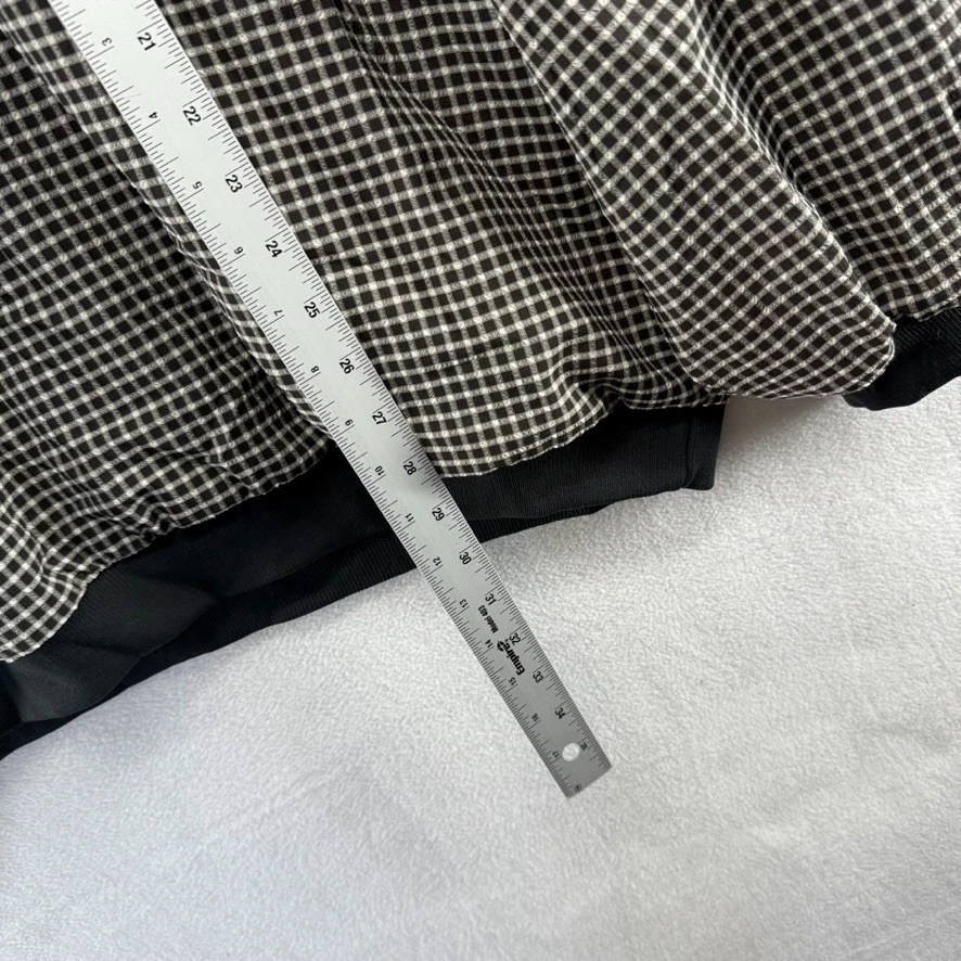 Chaqueta cortavientos de golf Nicklaus vintage para hombre 2XL negra a cuadros Preppy Jack años 90 Foto 4 de 4