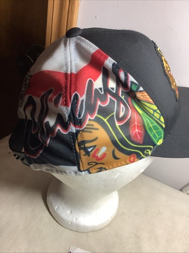 Chicago BLACKHAWKS NHL Center Ice YOUTH OSFM Cap/Hat~ Reebok - Picture 5 of 15
