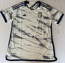 Adidas FIGC Italy National Team 22/23 Away Soccer Jersey HT1615 Womens Sz: Large