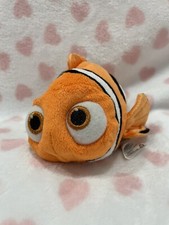 Disney Store Finding Nemo Plush 6" Orange Clown Fish Stuffed Animal Toy