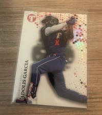 2022 Topps Pristine Baseball #266 Adolis Garcia Refractor Card 