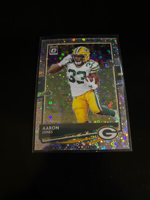 2020 Optic Aaron Jones Silver Circles Prizm /125 Parallel #39