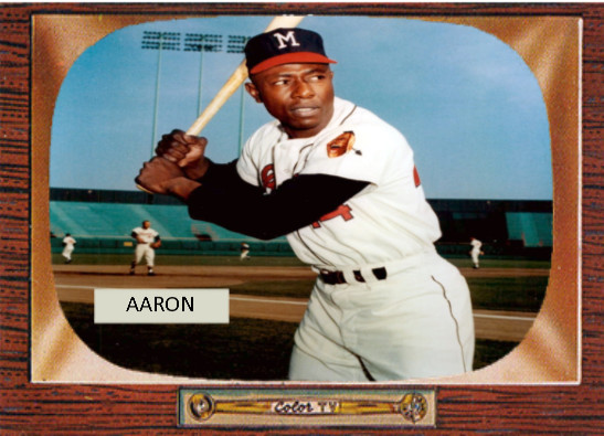 HANK AARON 55## BUY 5 GET 1 FREE  or 30% OFF 12 OR MORE
