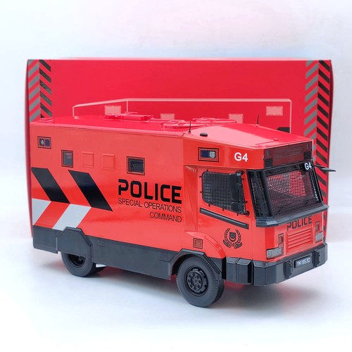 1/24 IXO POLWEL Fuerza de Policía de Singapur FPS/SOC Vehículo Táctico Diecast Car - Imagen 2 de 8