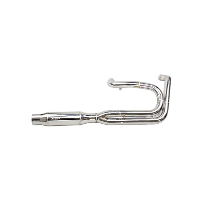 Stainless Steel 2 into 1 Exhaust Pipe for Harley Super Wide Glide Street Fat Bob