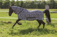 Ekkia Riding World Fliegendecke Mesh Combo mit Halsteil