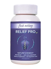 Relief Pro Inflammation and Pain Relief - 120 Capsules Improved! 95% Circumin.