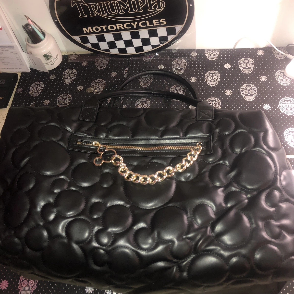 Disney quilted shop weekender