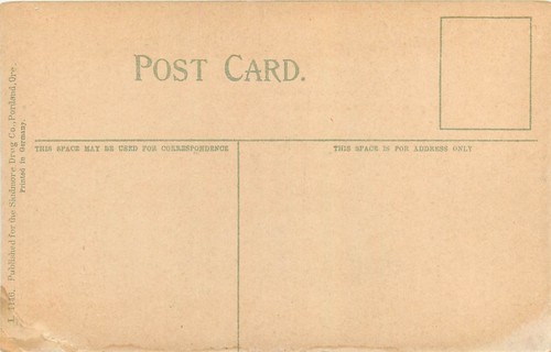 Coming of the White Men Portland Oregon OR Postcard - Picture 2 of 2