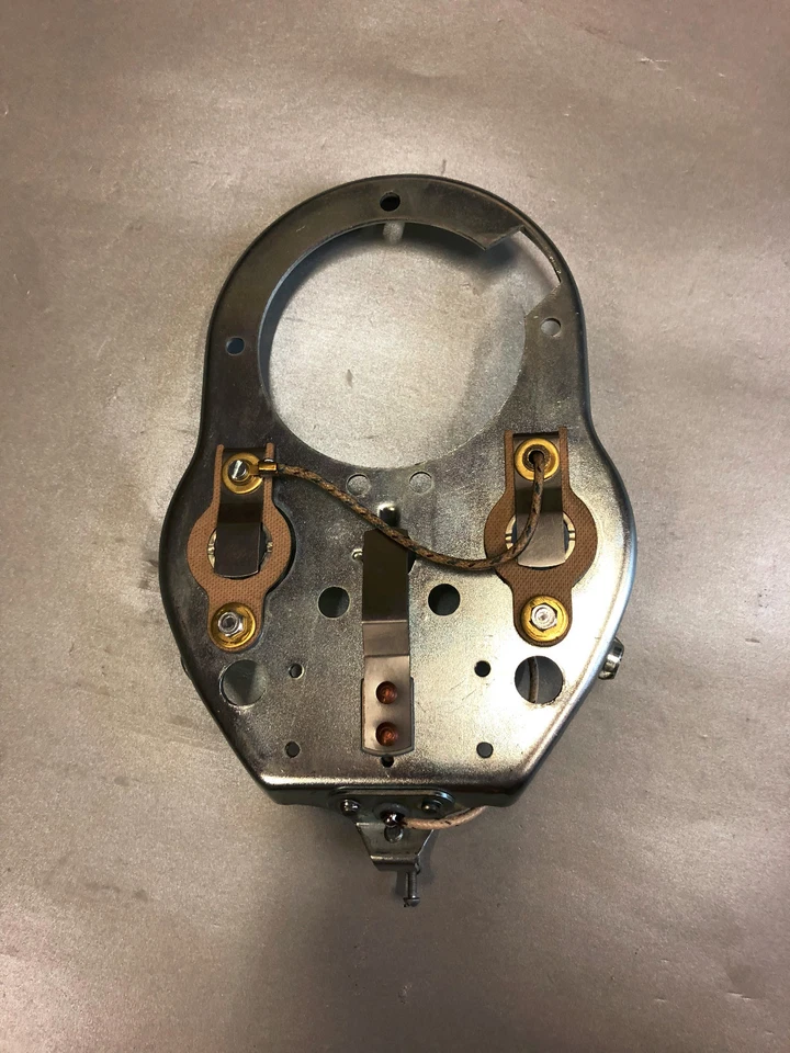 HARLEY DAVIDSON WL WLA CABEZA PLANA KNUCKLEHEAD EL FL UL TABLERO PLACA BASE 1939-1946 Foto 3 de 4