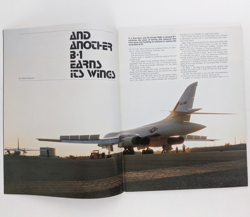 1970's Rockwell Skyline Magazine, 16 Issues - Space Shuttle, B-1, Aerospace - Picture 12 of 24