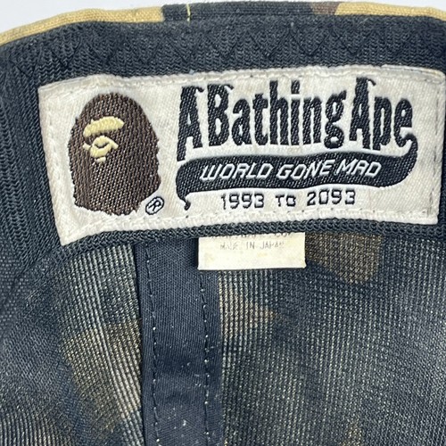A Bathing Ape BAPE Hat Cap Snap Back Camouflage Japan Mens - Picture 15 of 20
