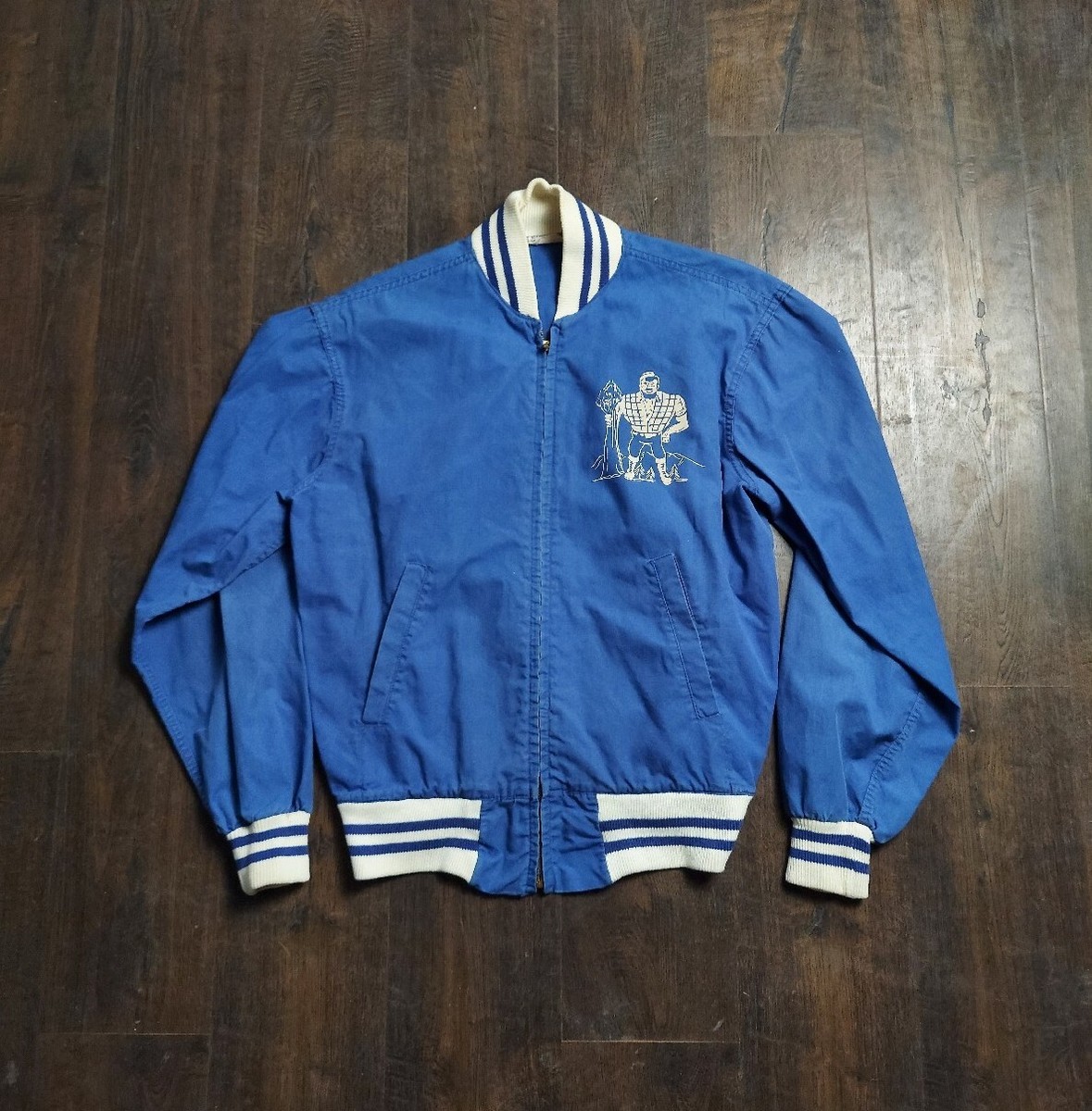 VTG 50s 60s Champion Knitwear Tag Jacket Lumberjack Graphic VTG 50s 60s Champion Knitwear Tag Jacket Lumberjack Graphic