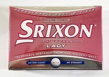 Srixon Soft Feel Lady Aerodynamic Soft 6 Balls NIB