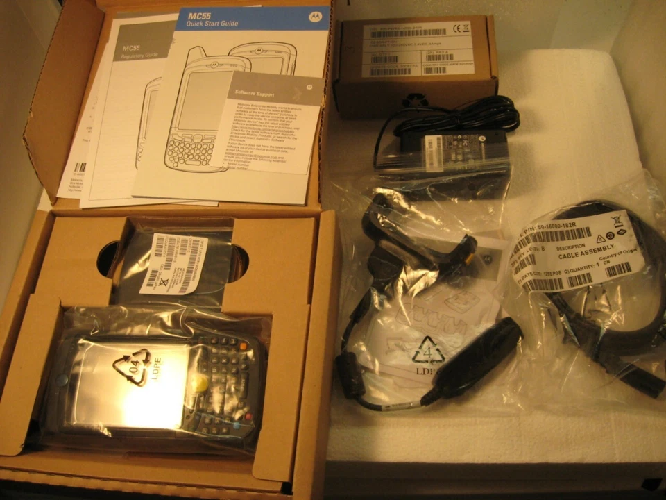 *NEW* SYMBOL MOTOROLA MC5590-PU0DUQQA7WR 1D BARCODE *NO CAMERA* QWERTY WIFI MC55 - Image 2 of 4