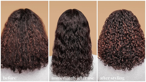 Moisture Lock Leave in Conditioner for Curly Hair, 2-In-1 Hydrating Primer - Picture 5 of 12