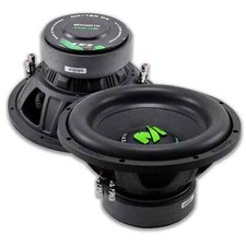 2x Deaf Bonce Machete 12'' 4800W Doble 4 Ohm Bobina de Voz Subwoofer Coche MF-12R D4