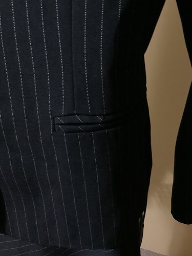 Vintage Danny & Nicole Womens Pinstripe Jacket & Skirt Suit 2 pc sz6 EUC - Picture 4 of 11