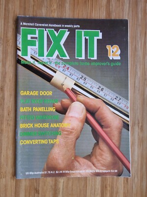 FIX IT magazine - Issue 12 / Garage door / 1983