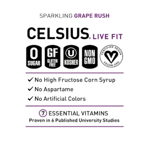 CELSIUS Peach Sparkling Orange,multi option Energy Drink 12 Fl Oz (Pack of 12) - Picture 64 of 103