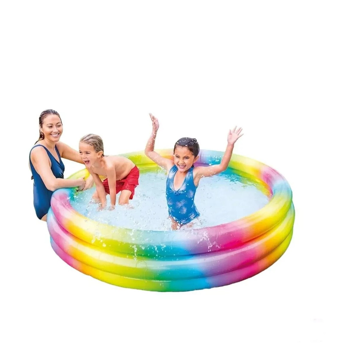 Intex Jardín Piscina Niños Diversión Familia Natación Exterior Inflable 66" x 15"