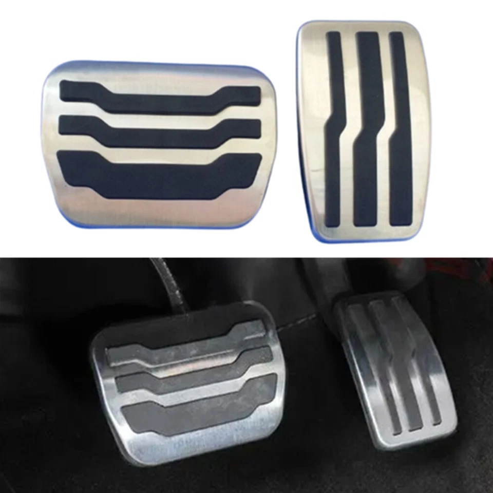 JUEGO DE PEDALES DE FRENO DE GASOLINA DE ACERO INOXIDABLE PARA FORD EXPEDITION 2008-2017 Foto 2 de 4